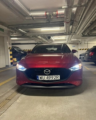 Mazda 3 cena 82000 przebieg: 34000, rok produkcji 2019 z Warszawa małe 254
